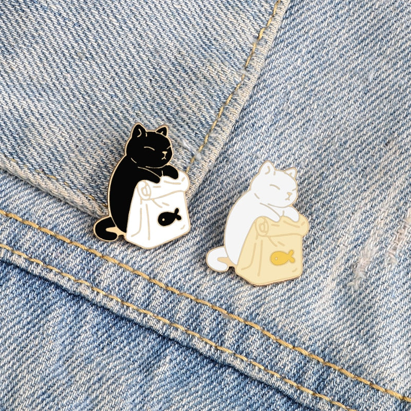 Cats Enamel Pins