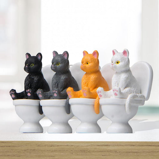 Cat Figures High Simulation Vivid Expression