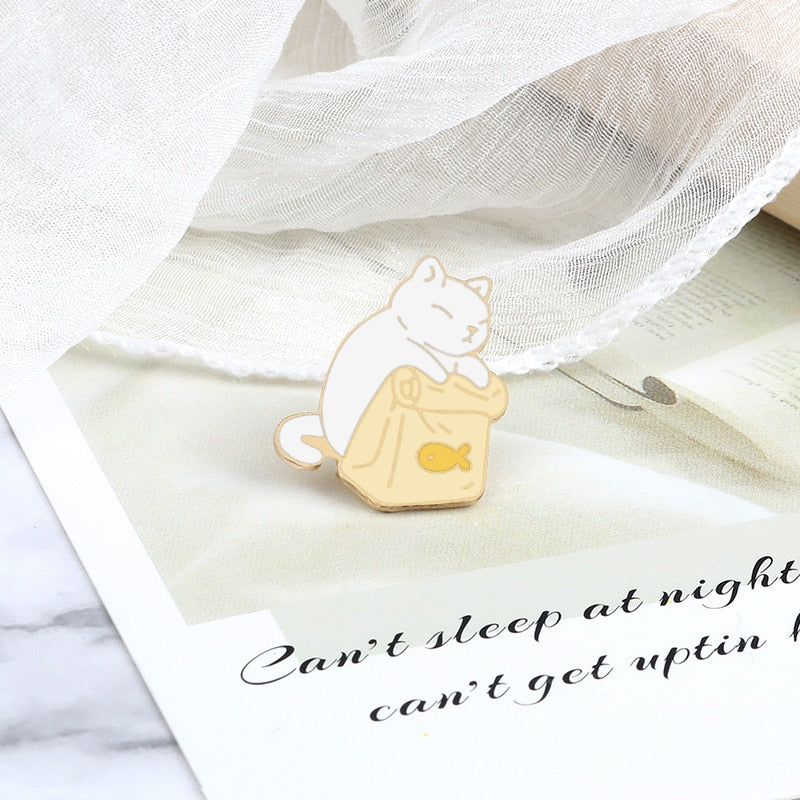 Cats Enamel Pins