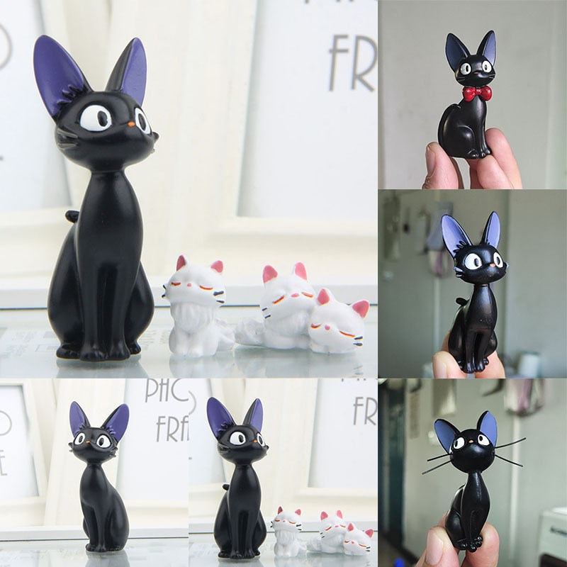 Lovely Cartoon Big Cat Model Figurines