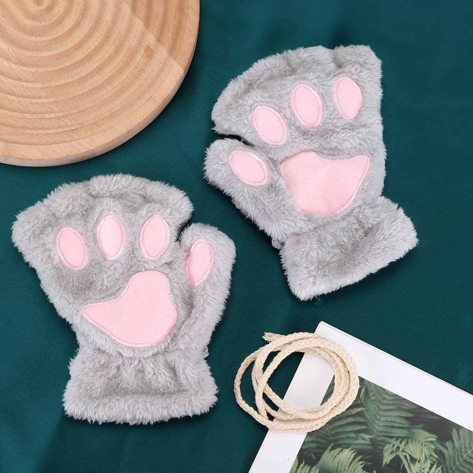 Kawaii Women Cat Gloves