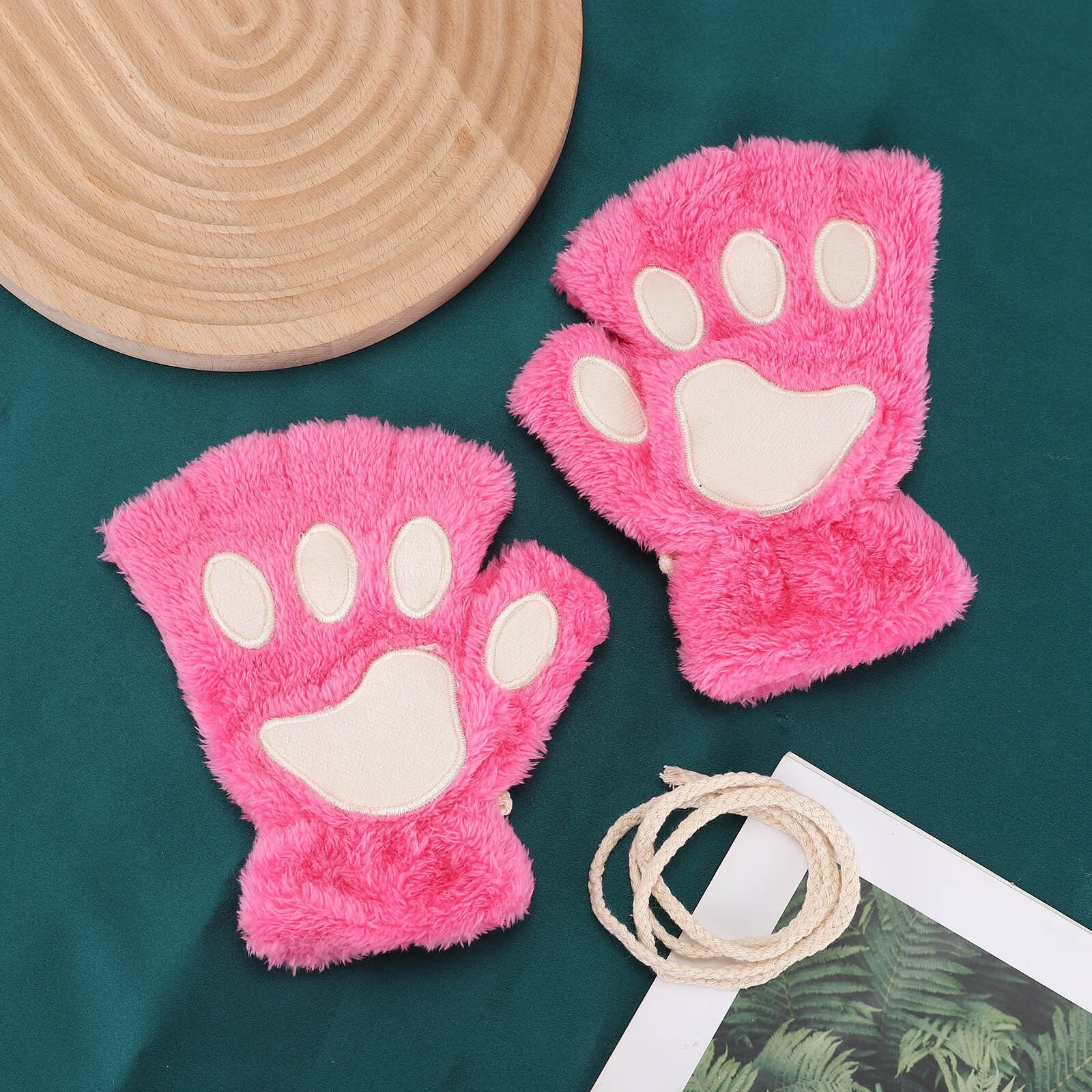 Kawaii Women Cat Gloves