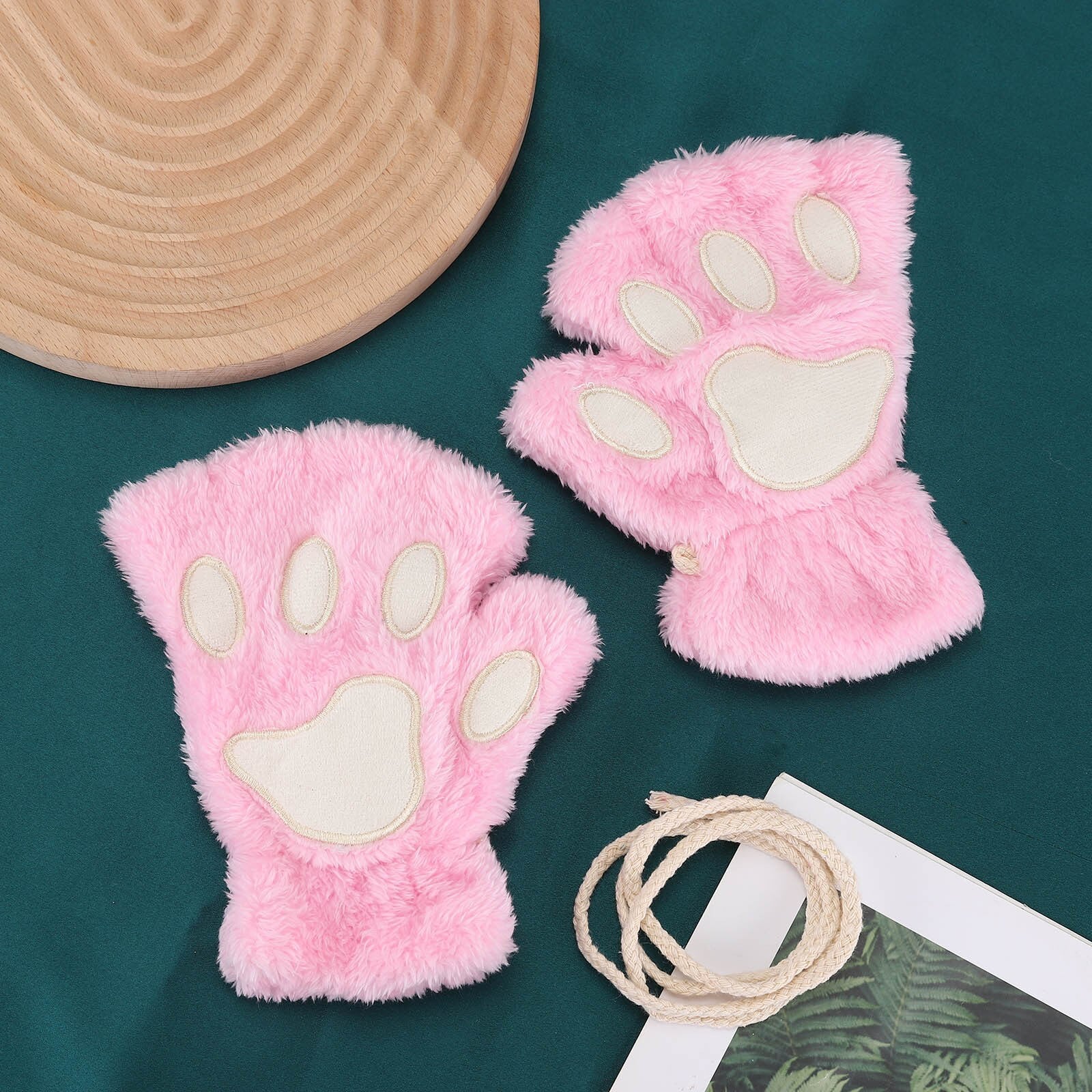 Kawaii Women Cat Gloves