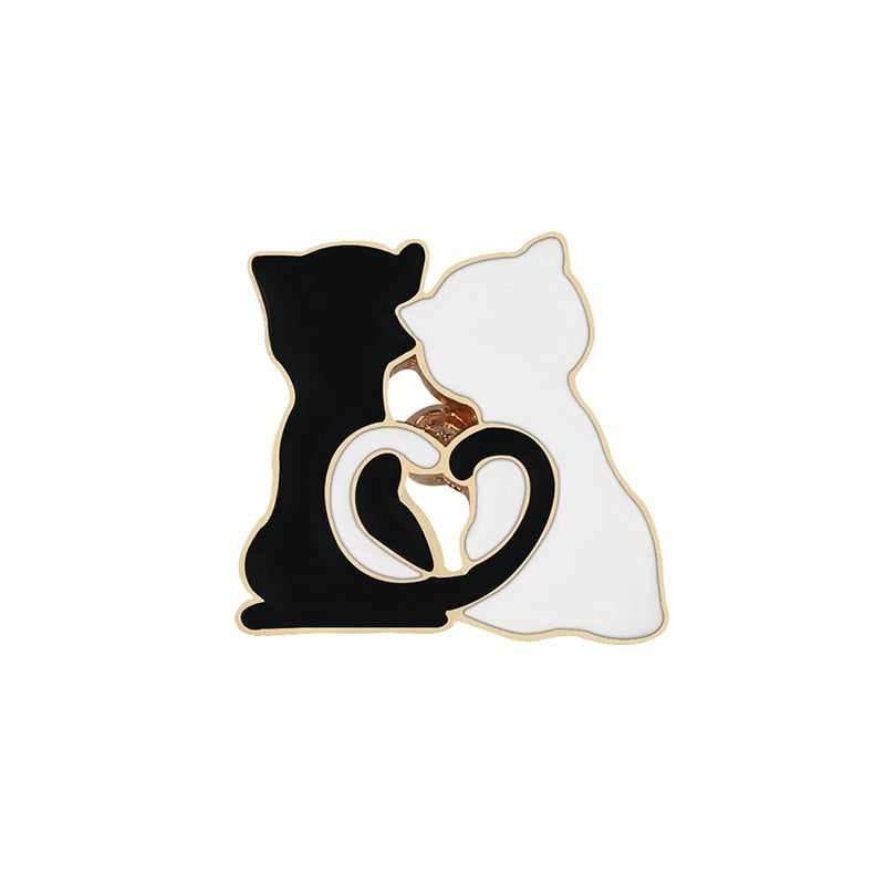 Cartoon Cat Foot Acrylic Brooch Pin