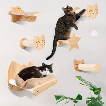 Cat Climbing Shelf Wall Mounted