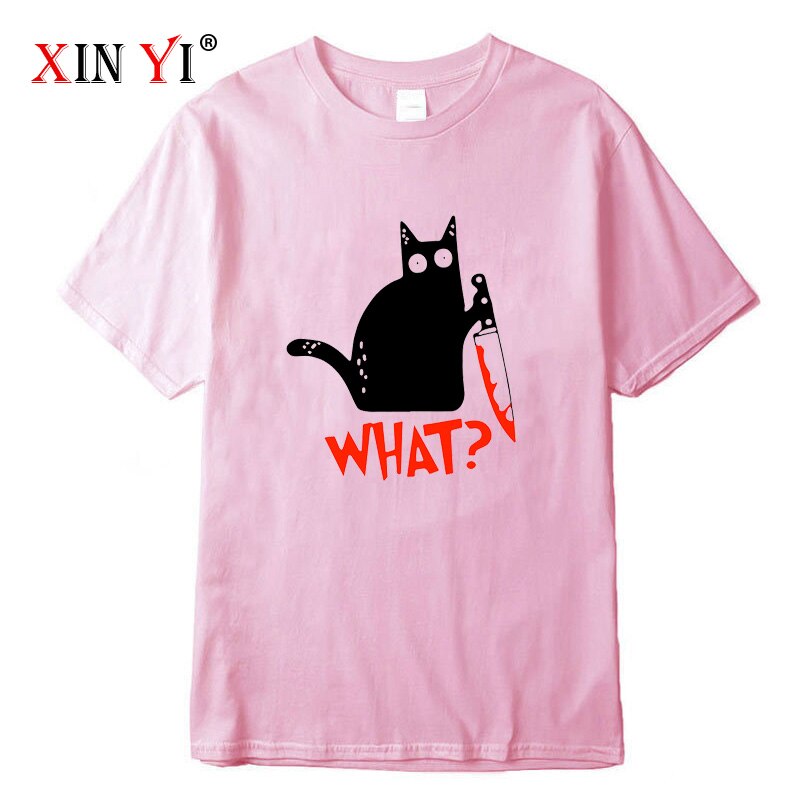 Knife Cat print T shirt