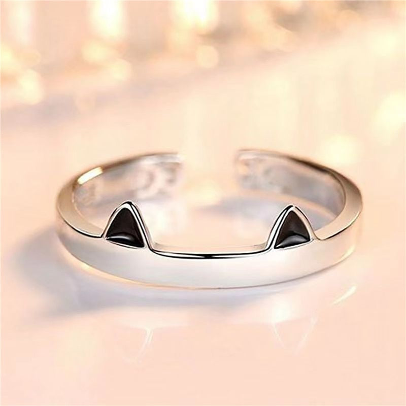 Pink Cute Cat Claw Ring