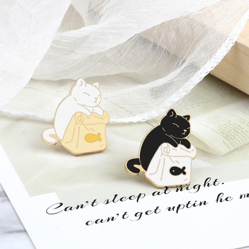 Cats Enamel Pins