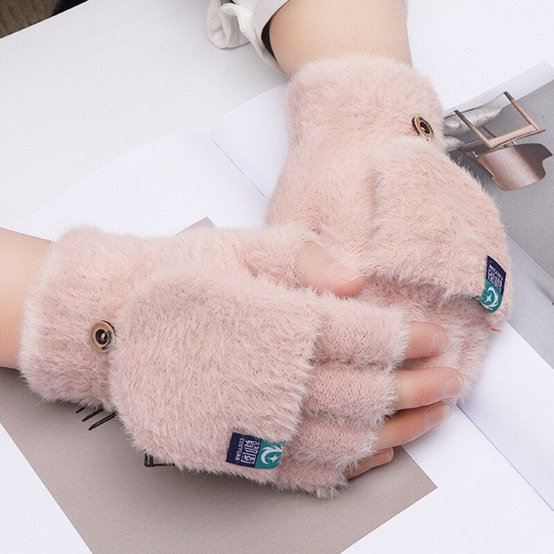 Kawaii Women Cat Gloves