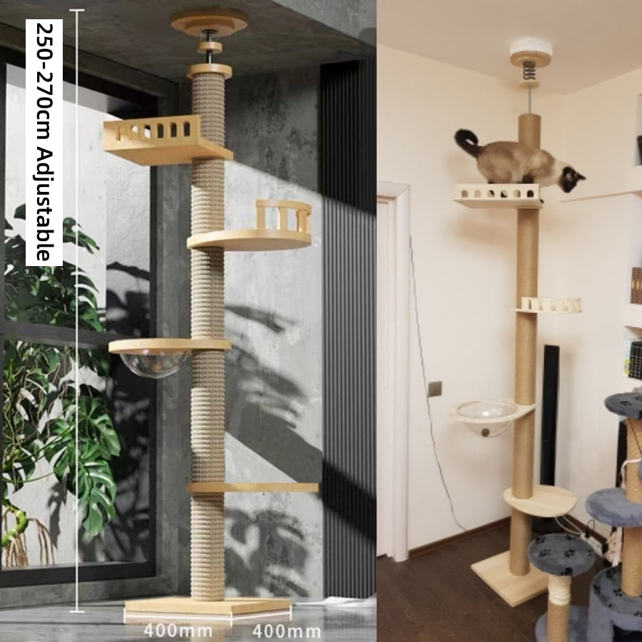 Cat Tree Floor to Ceiling