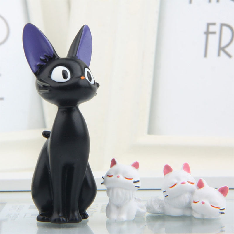 Lovely Cartoon Big Cat Model Figurines