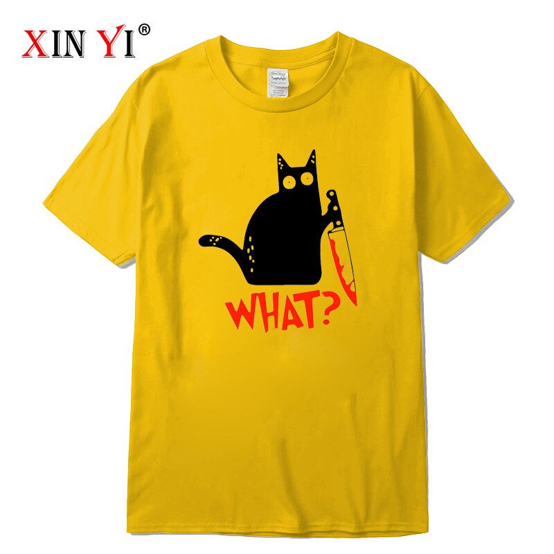 Knife Cat print T shirt