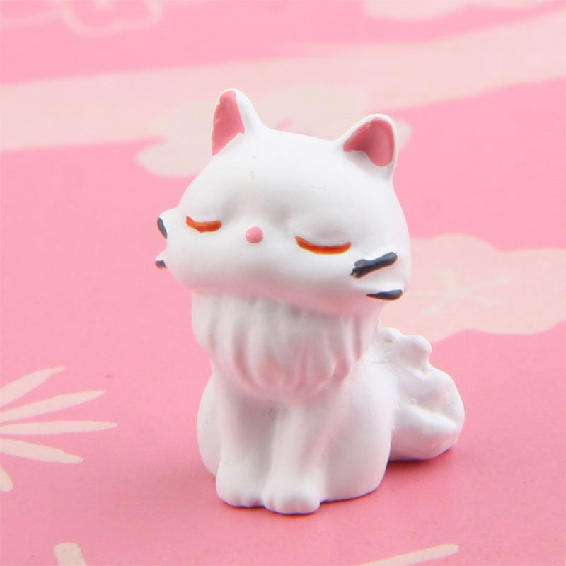 Lovely Cartoon Big Cat Model Figurines