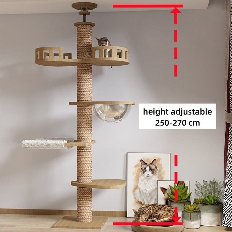 Adjustable Cat Tree House