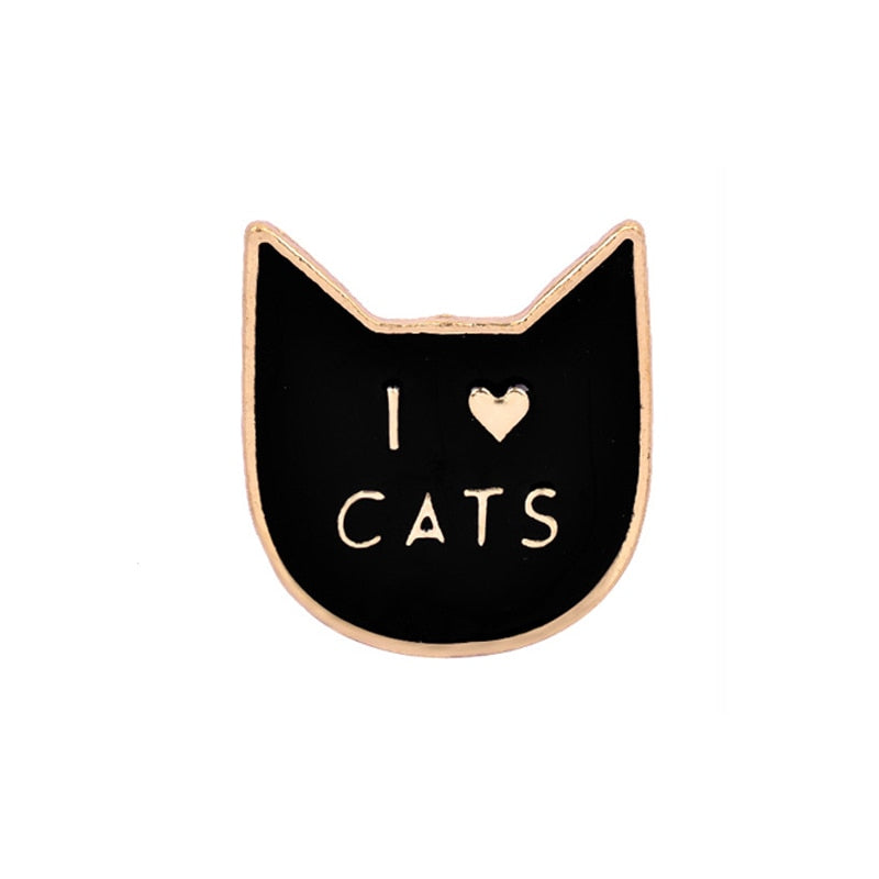 Cats Enamel Pins