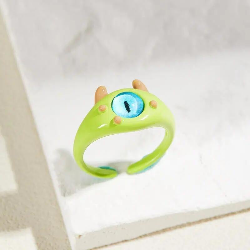 Cute Cat Monster Ring