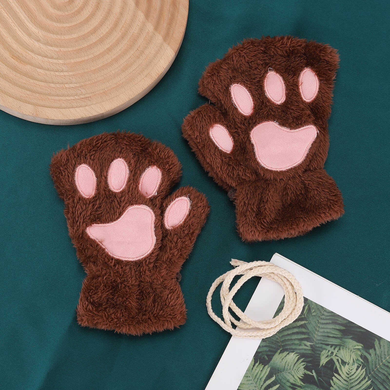 Kawaii Women Cat Gloves