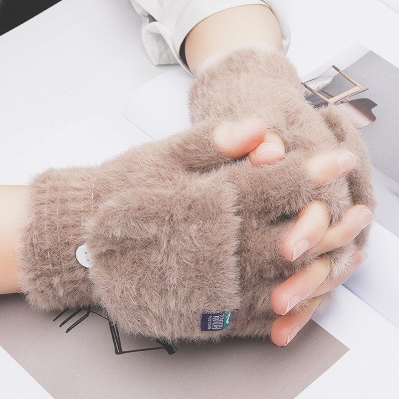 Kawaii Women Cat Gloves