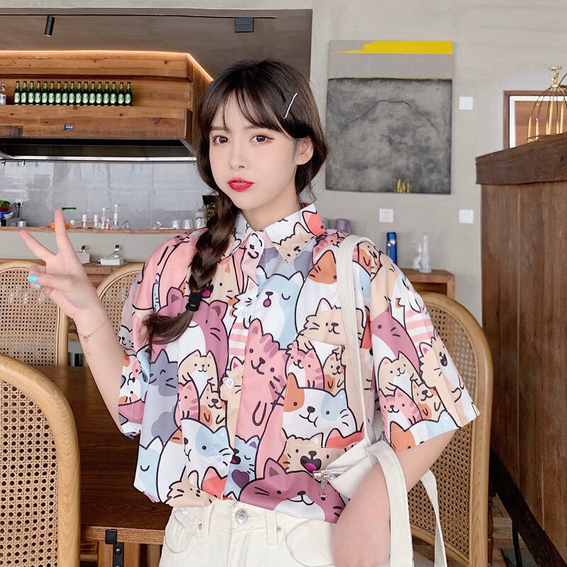 Kawaii Button Up Shirt